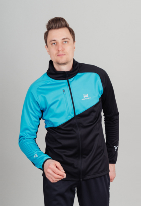 Куртка лыжная тренировочная NORDSKI PREMIUM BLUE/BLACK
