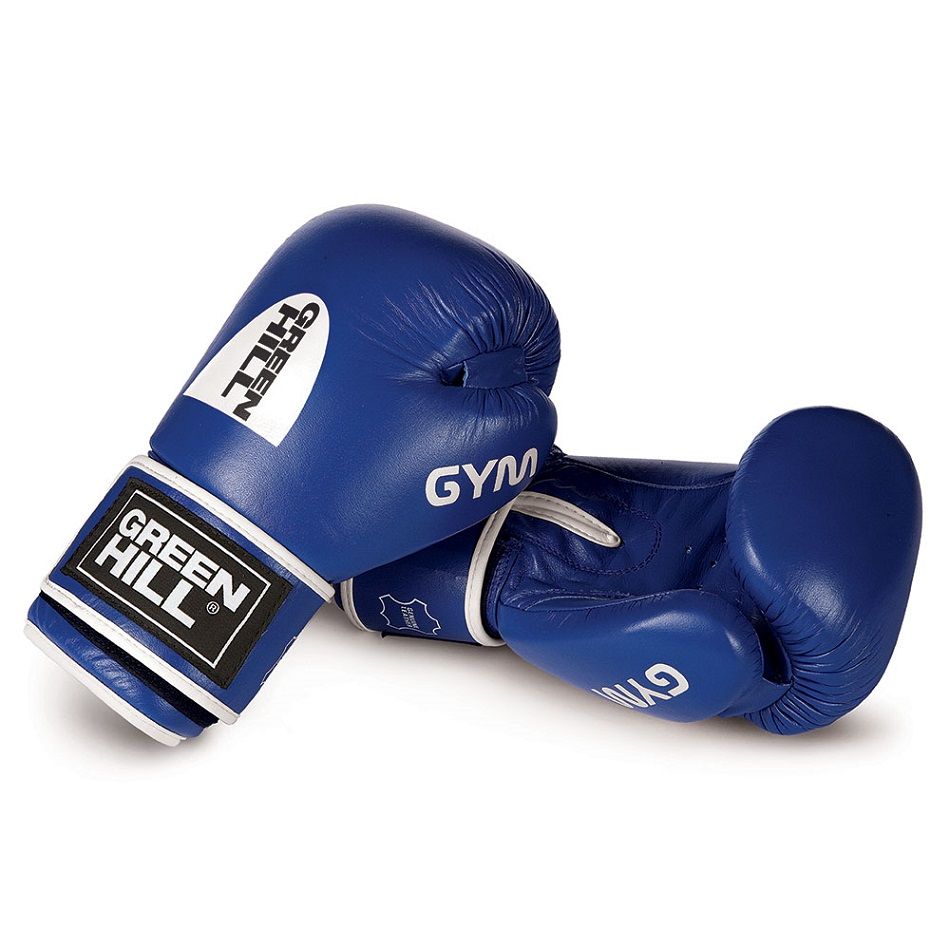 Перчатки боксерские Green Hill "Gym" синие