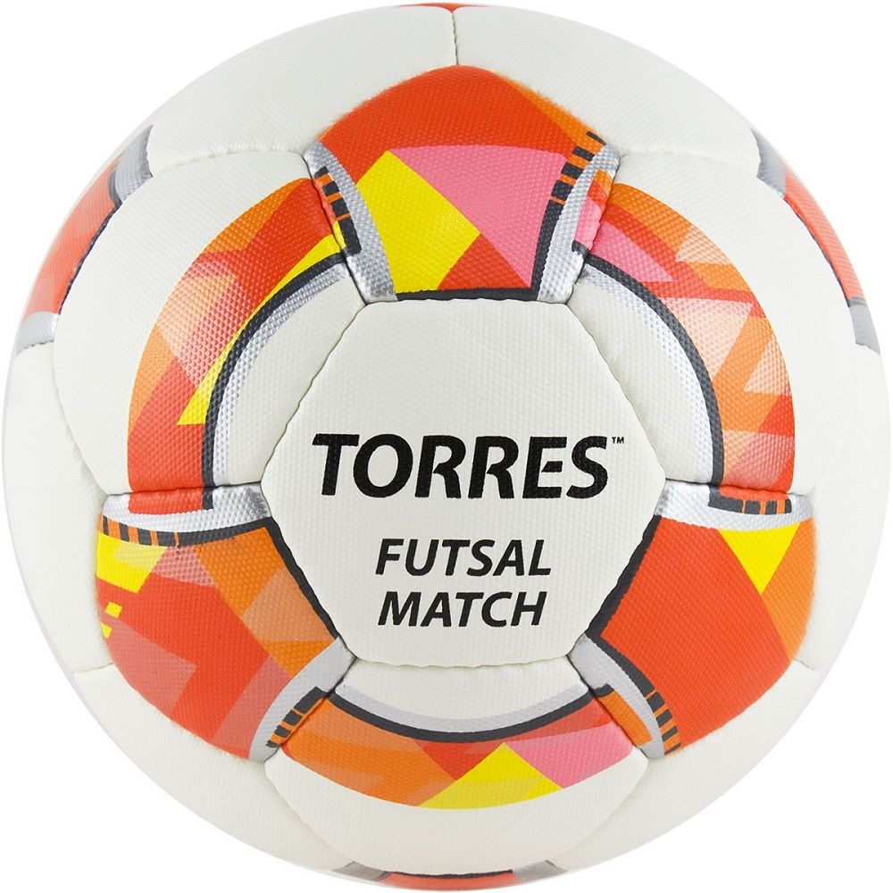 Мяч футбольный TORRES Futsal Match р.4 PU ручная сшивка