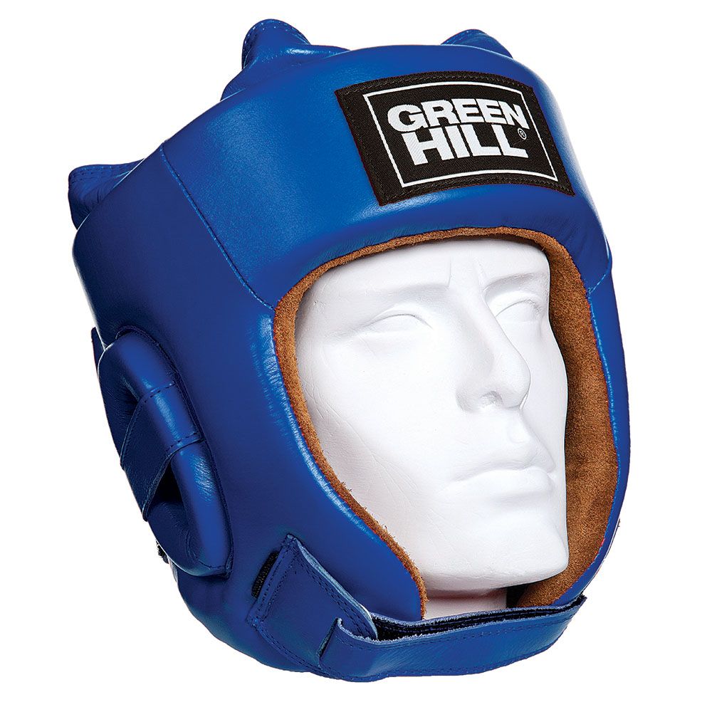 Шлем для боевого СамбоGreen Hill Five Star Combat Sambo синий