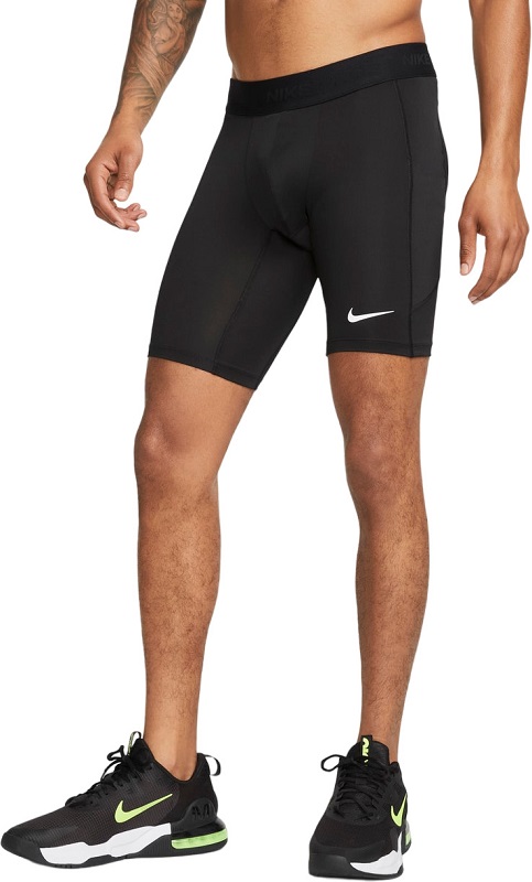 Шорты компрессионные NIKE PRO DRI-FIT LONG SHORT BLACK