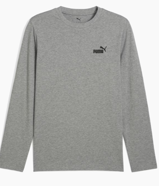 Футболка длин рукав PUMA ESS SMALL №1 LOGO JS