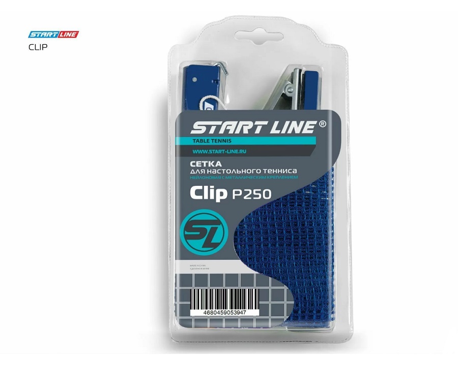 Сетка для настольного тенниса Start line Clip P250