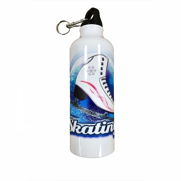 Бутылка для воды 0,5л Skate с карабином