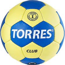 Мяч гандбольный TORRES "Club" PU шитый