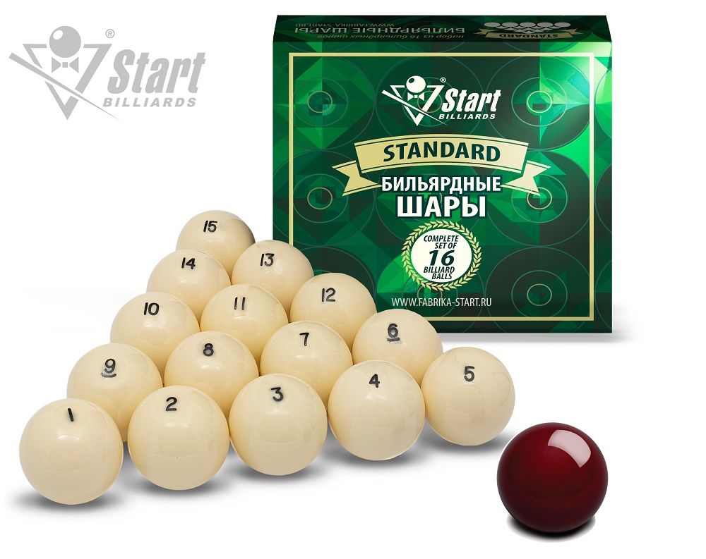 Шары Start Billiards Standard d=60 мм  