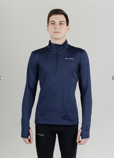 Лонгслив NORDSKI WARM BLUE