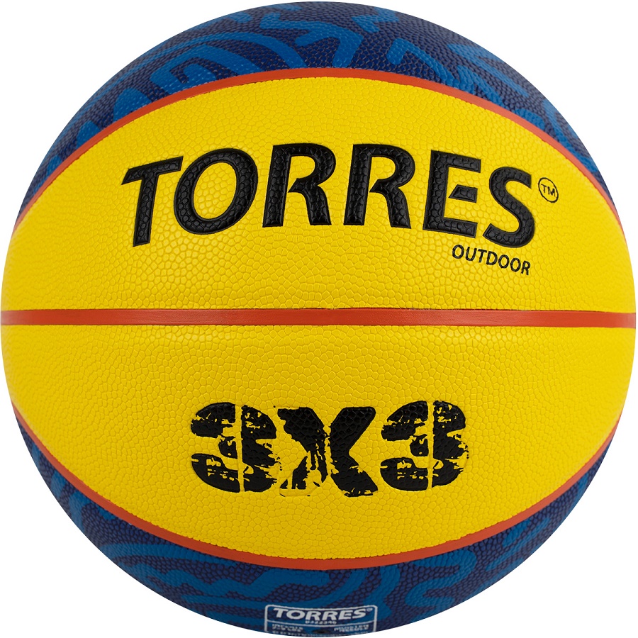 Мяч баскетбольный TORRES 3х3 Outdoor р.6 ПУ