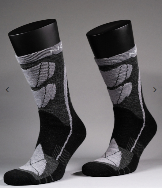 Носки NORDSKI WOOL BLACK-GREY