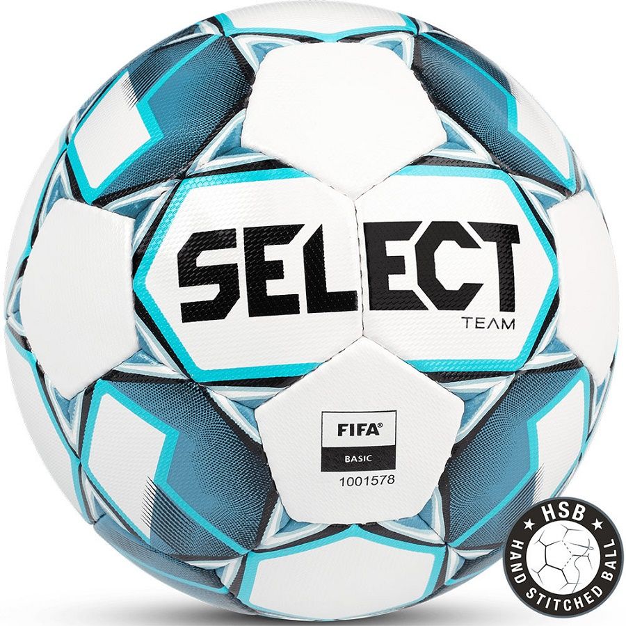 Мяч футбольный SELECT Team Basic р.5 FIFA Basic PU ручная сшивка