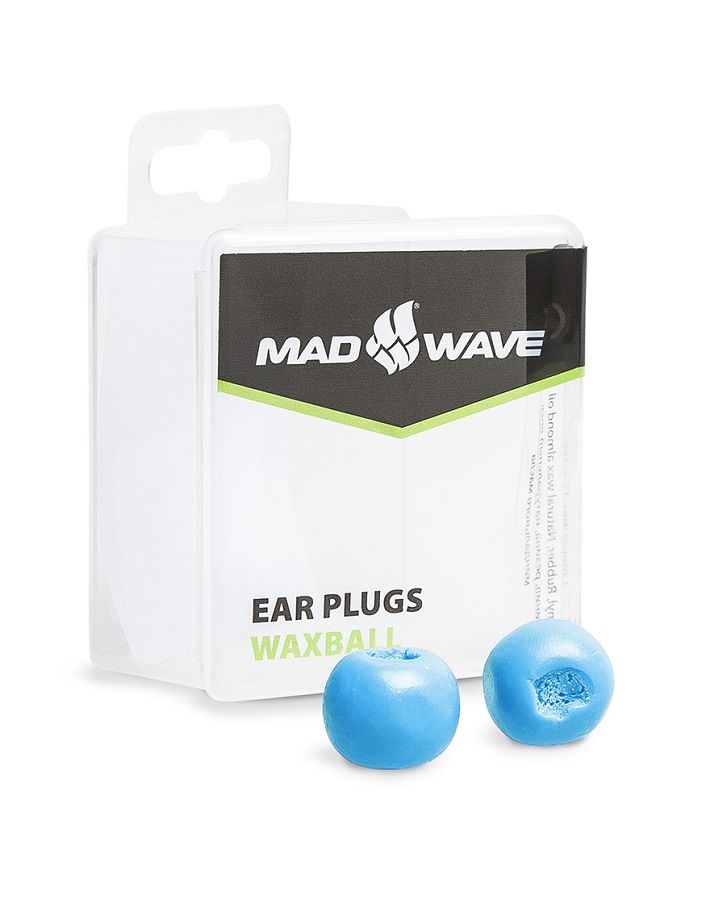 Беруши MAD WAVE Waxball голубые