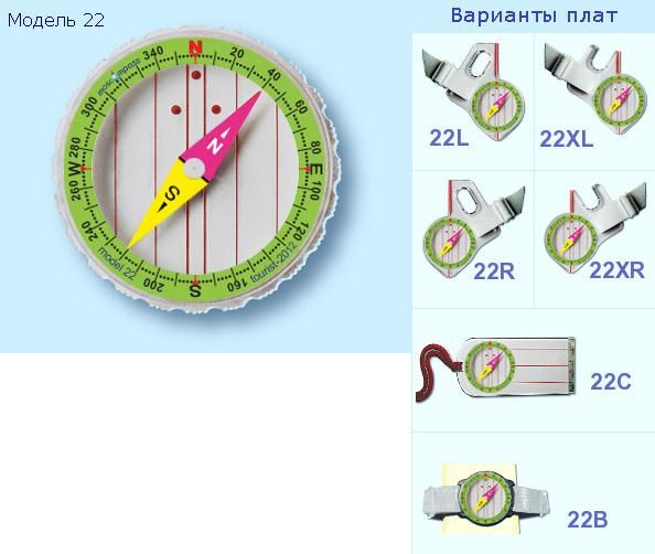 Компас туристический модель 22С