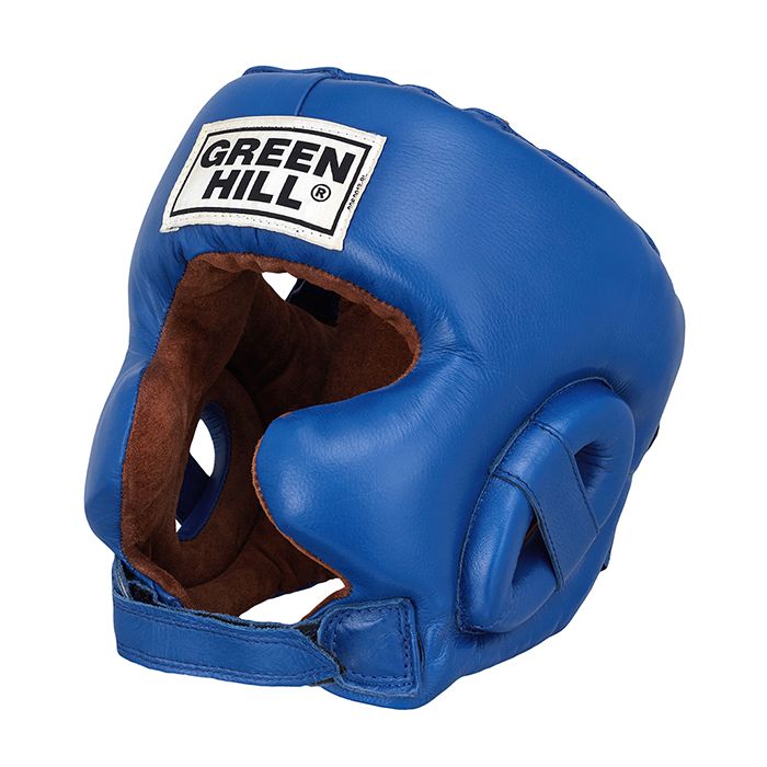 Шлем боксерский Green Hill Defence синий