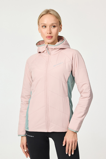 Куртка лыжная тренировочная NORDSKI HYBRID WARM 2.0 PINK
