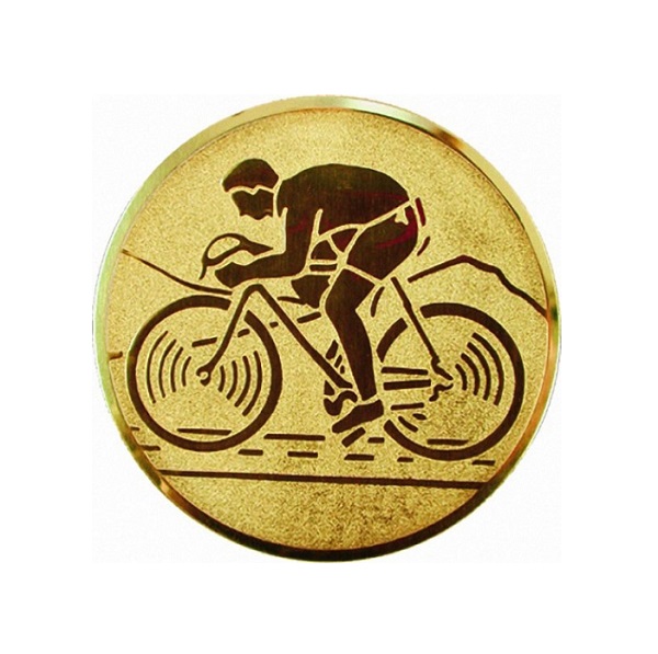Эмблема металлическая: Велоспорт
