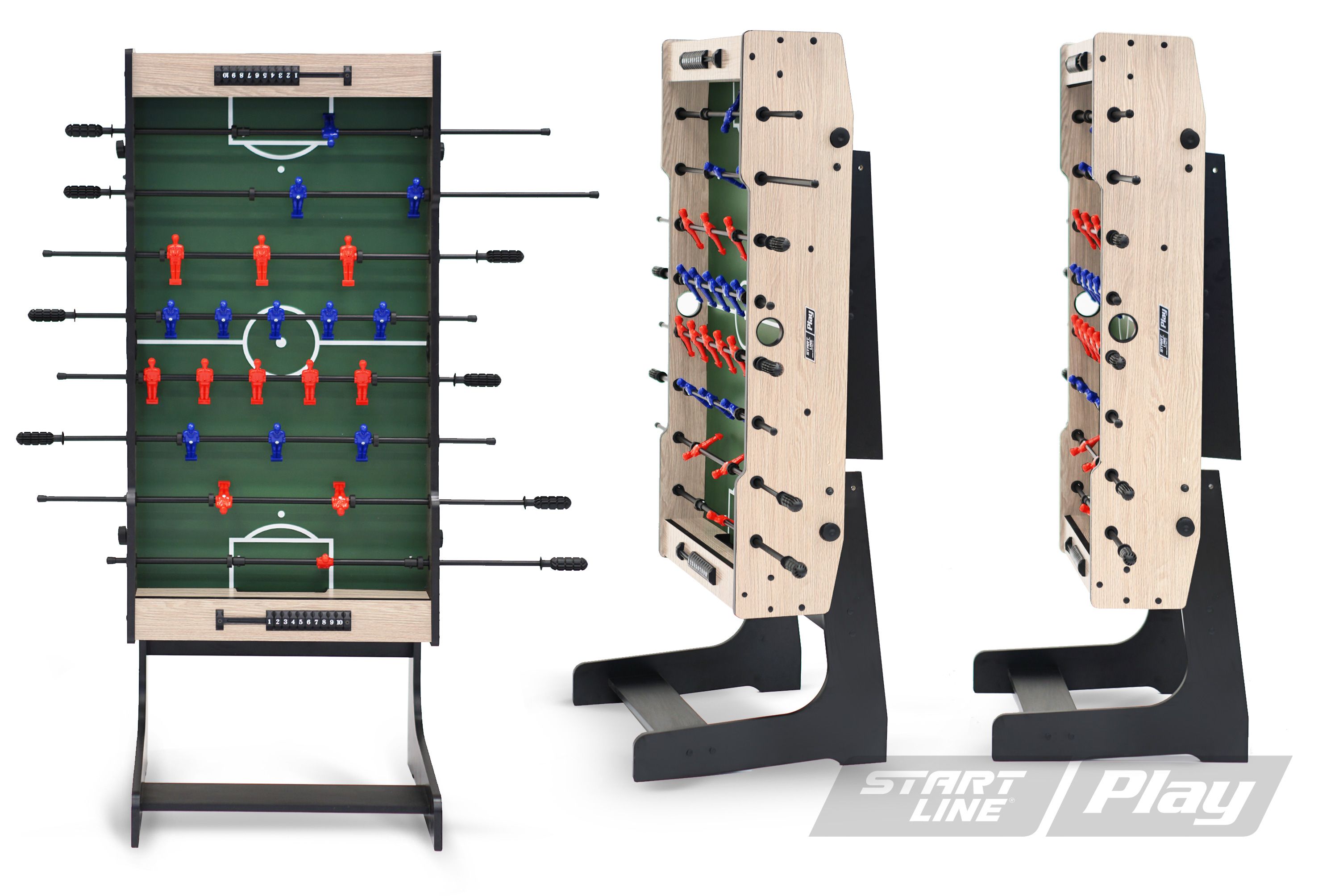 Стол игровой футбол "Compact 48  NEW" 134x61x81см 