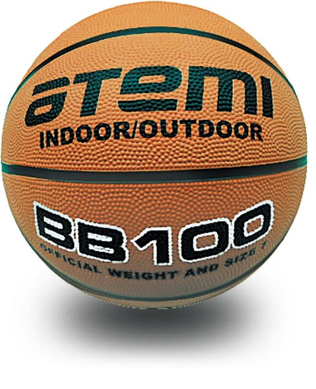 Мяч баскетбольный ATEMI BB100 резина