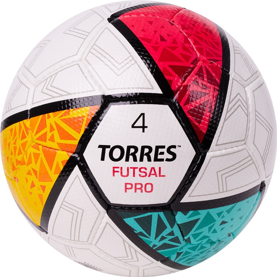 Мяч футбольный TORRES Futsal PRO EPU-Microfibre ручная сшивка