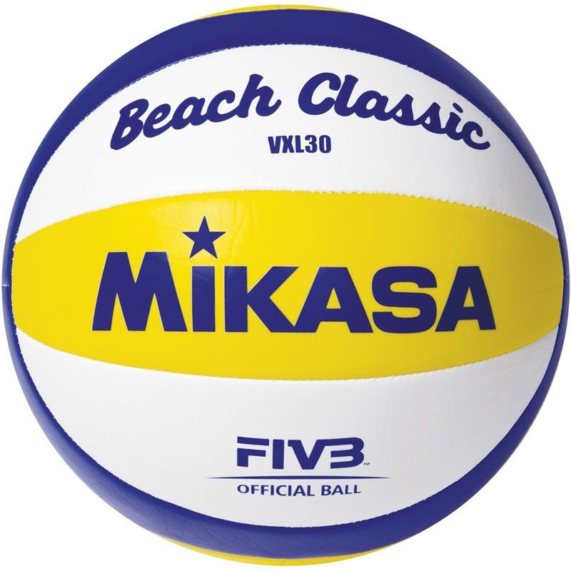 Мяч волейбольный Mikasa VXL30 Beach ClassicTPU машинная сшивка