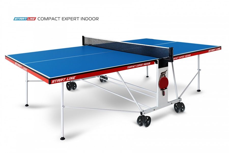 Стол теннисный START LINE Compact Expert Indoor с сеткой