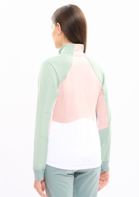 Куртка лыжная тренировочная NORDSKI PRO ICE MINT/SOFT PINK 