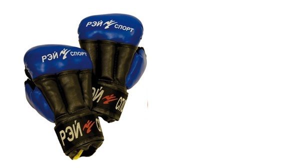 Перчатки для рукопашного боя РэйСпорт FIGHT-2 р.S синие