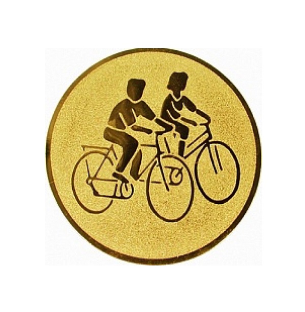 Эмблема металлическая: Велоспорт