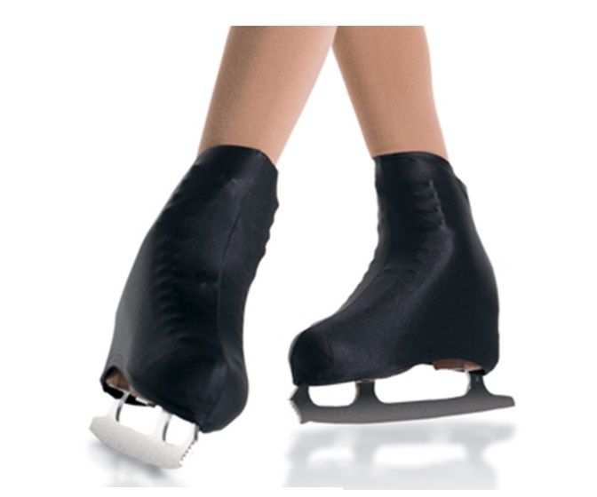 Термочехлы на ботинки для фигурного катания  черный