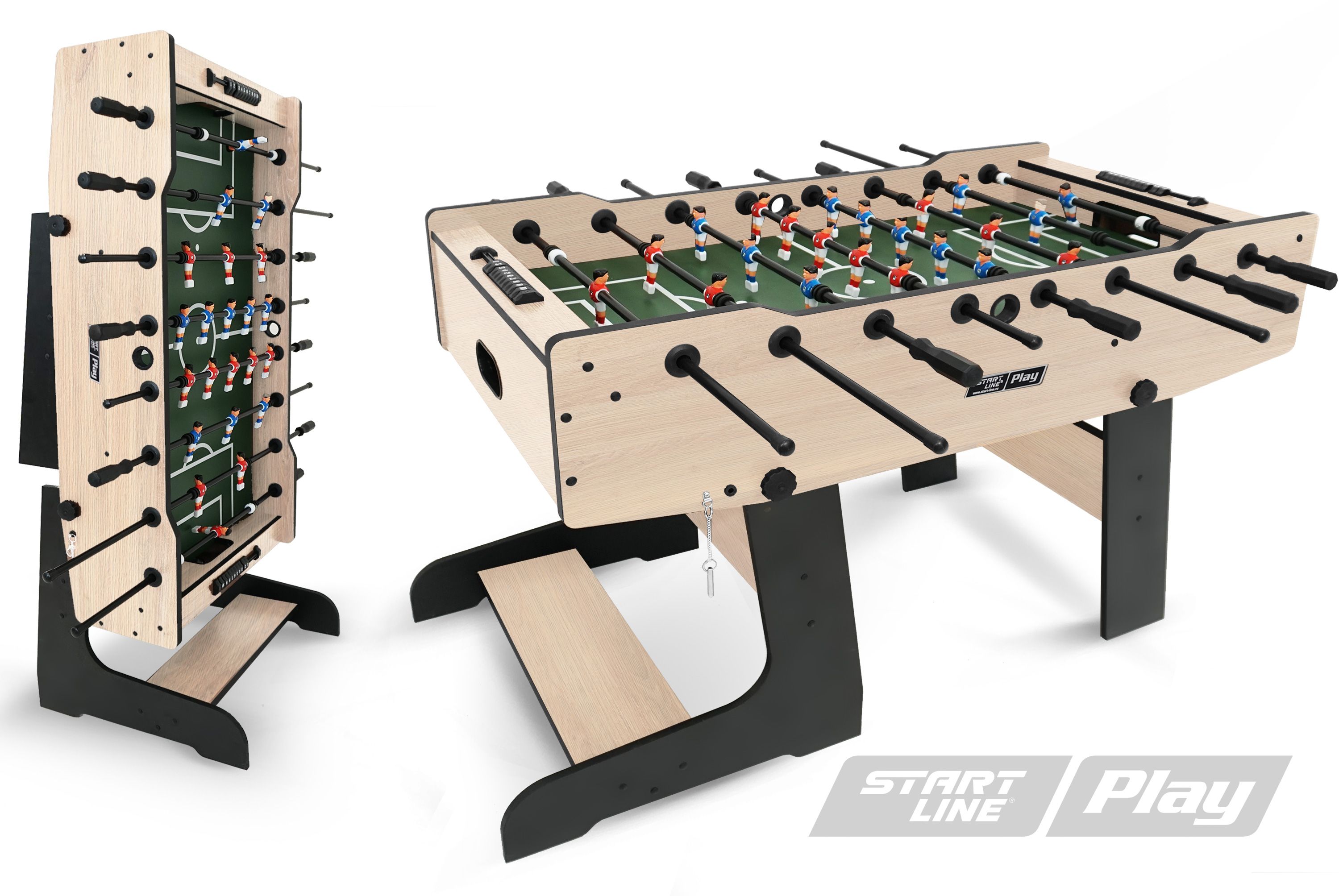 Стол игровой футбол "Compact 55  NEW" 149x72x86см 