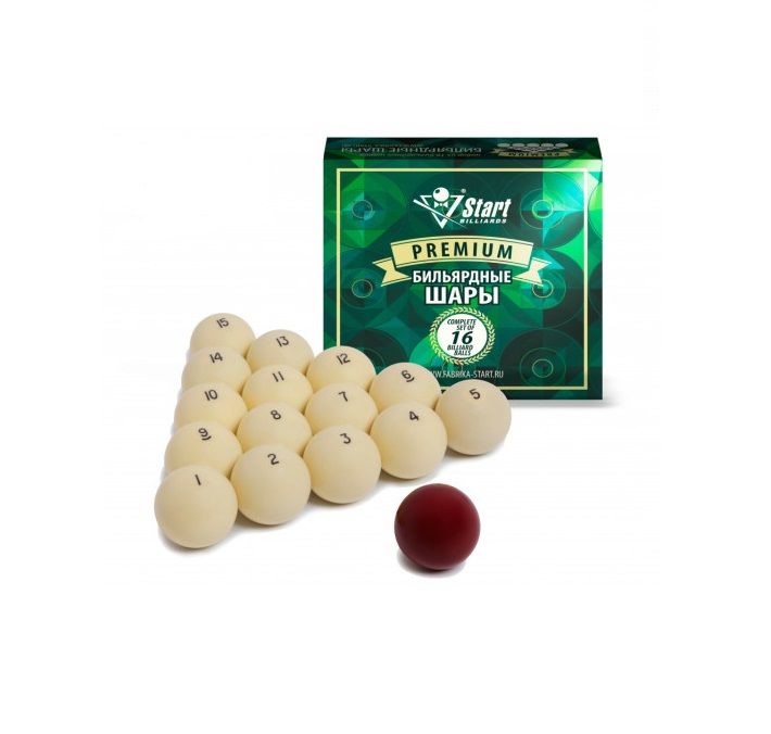 Шары Start Billiards Premium  d=60 мм 
