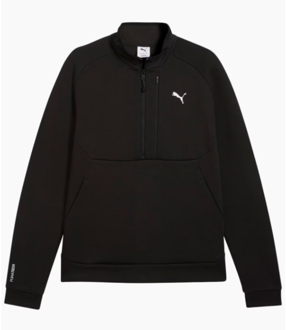 Толстовка PUMA PUMATECH HALF ZIP DK 