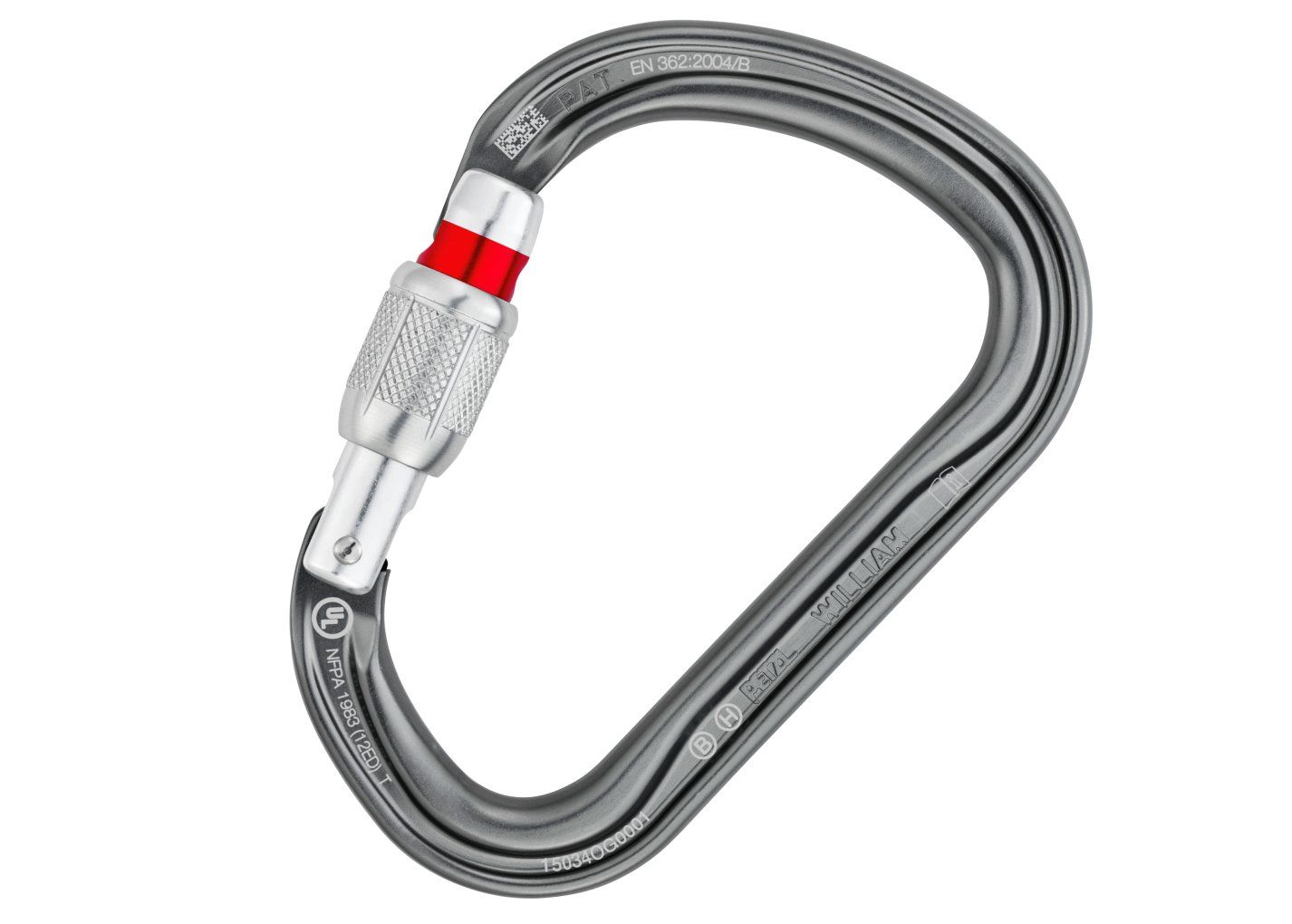 Карабин PETZL William Screw-Lock