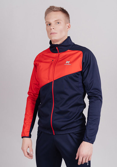 Куртка лыжная тренировочная NORDSKI PREMIUM BLUE/RED
