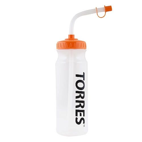 Бутылка для воды Torres 0,75л с трубочкой
