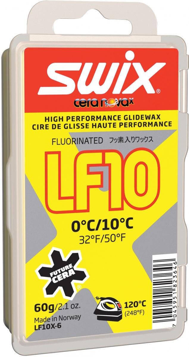 Мазь скольжения SWIX LF10X 60г 0C/+10C парафин