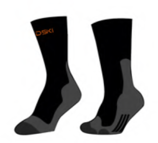 Носки NORDSKI MULTISPORT BLACK/ORANG