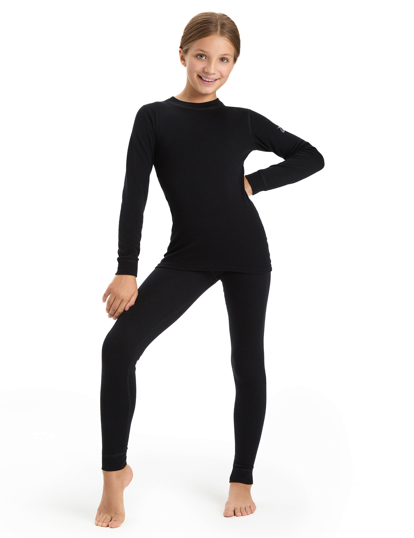 Терморейтузы NORVEG Soft Kids -35 ⁰С черные