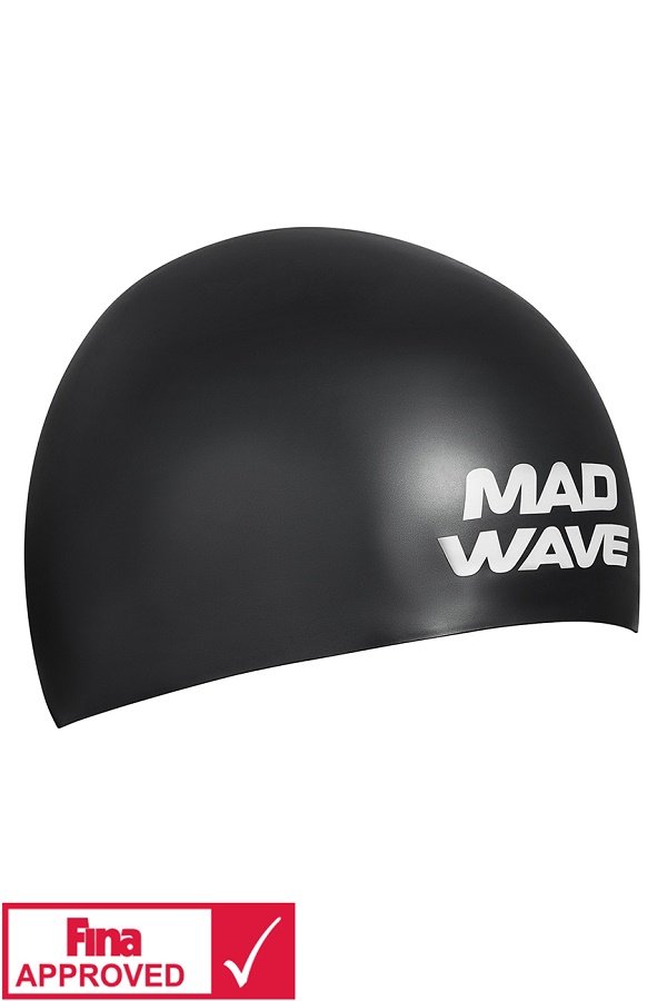 Шапочка для плавания Mad Wave Soft Fina Approved 
