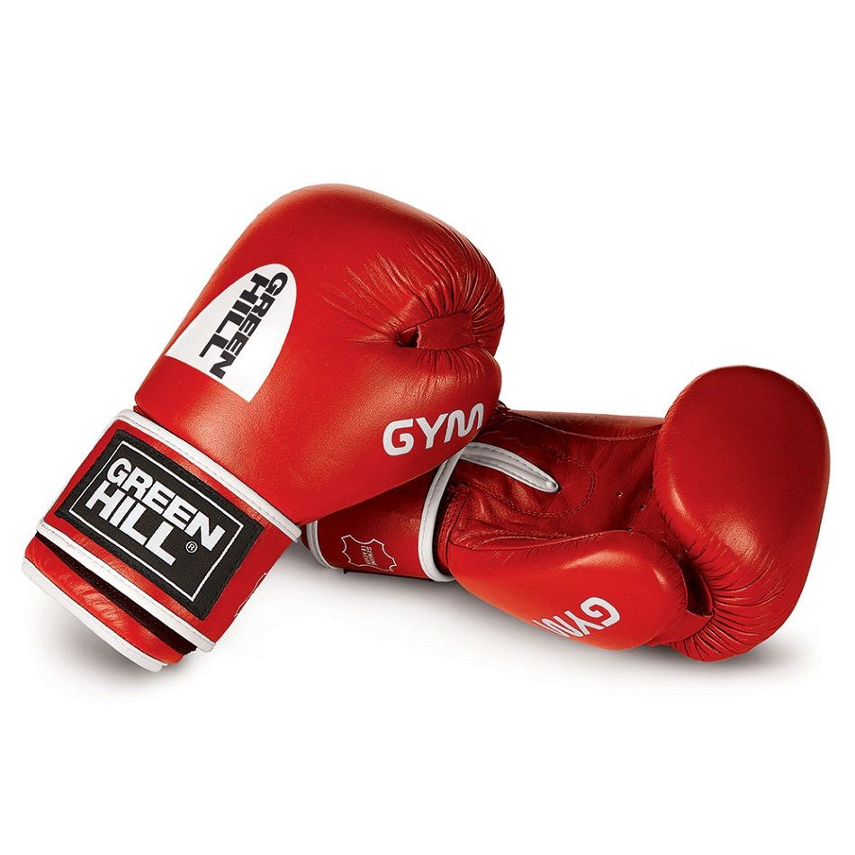 Перчатки боксерские  Green Hill "Gym" красные