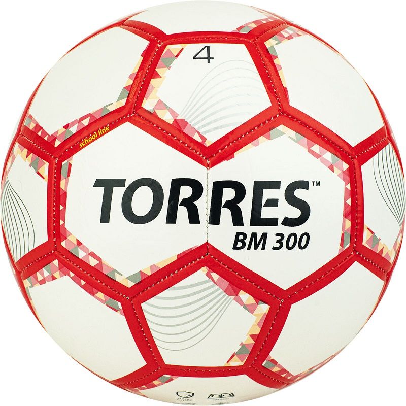 Мяч футбольный TORRES BM300 TPU машинная сшивка