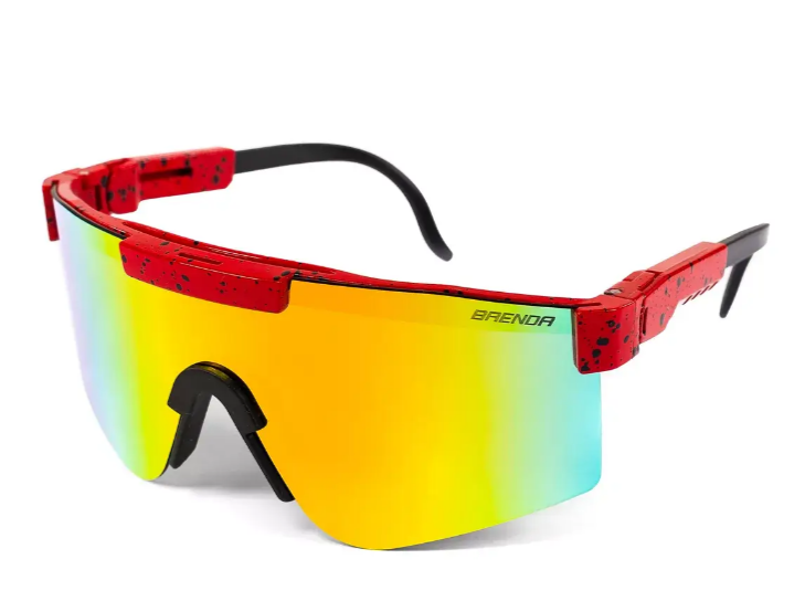 Очки спортивные BRENDA BS9009 C1 RED
