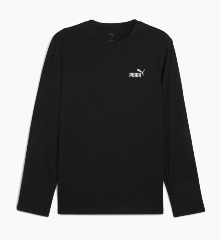 Футболка длин рукав PUMA ESS SMALL №1 LOGO JS