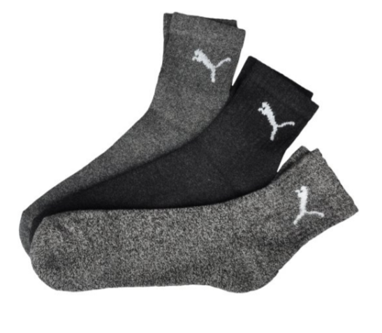 Носки PUMA SHORT CREW 3-PACK 