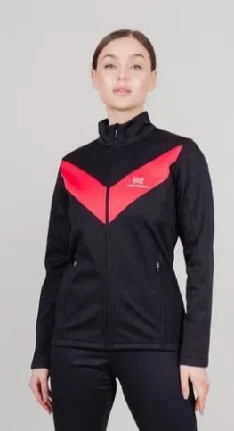 Куртка лыжная тренировочная NORDSKI BASE BLACK/PINK 