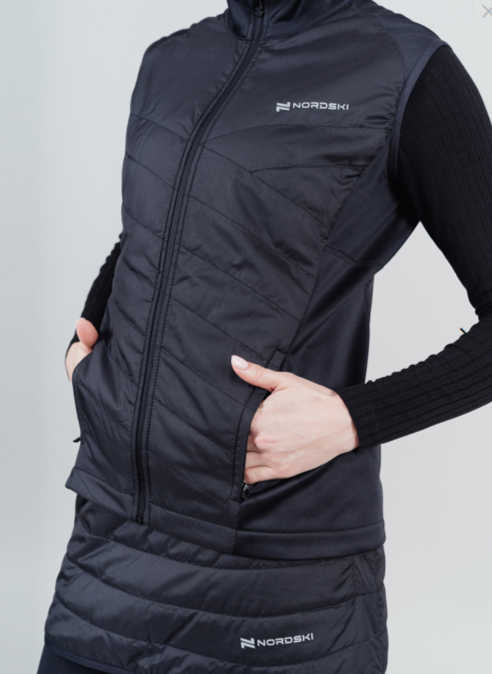Жилет NORDSKI HYBRID BLACK 