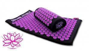 Набор массажный коврик+подушка FT-ACCUSET
