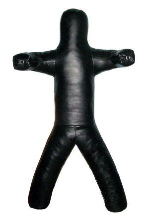 Манекен борцовский натуральная кожа, с ногами