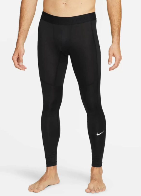 Тайтсы NIKE PRO DRI-FIT TIGHT BLACK/WHITE