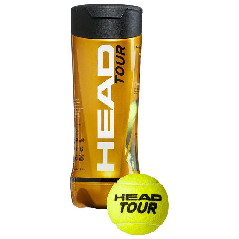Мячи для большого тенниса HEAD Tour  3 шт.