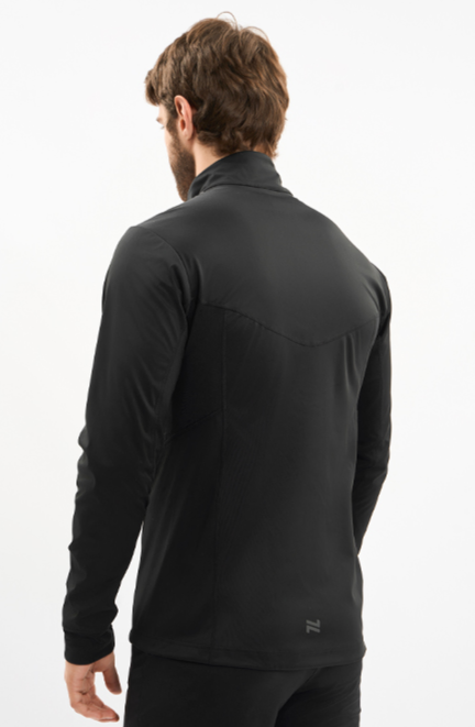 Куртка лыжная тренировочная NORDSKI HYBRID PRO BLACK/MINT